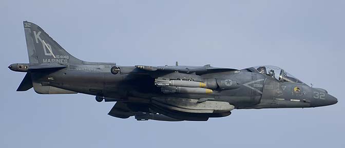 McDonnell-Douglas AV-8B Harrier BuNo 164146 modex 32 of VMAT-203, MCAS Yuma, February 19, 2015